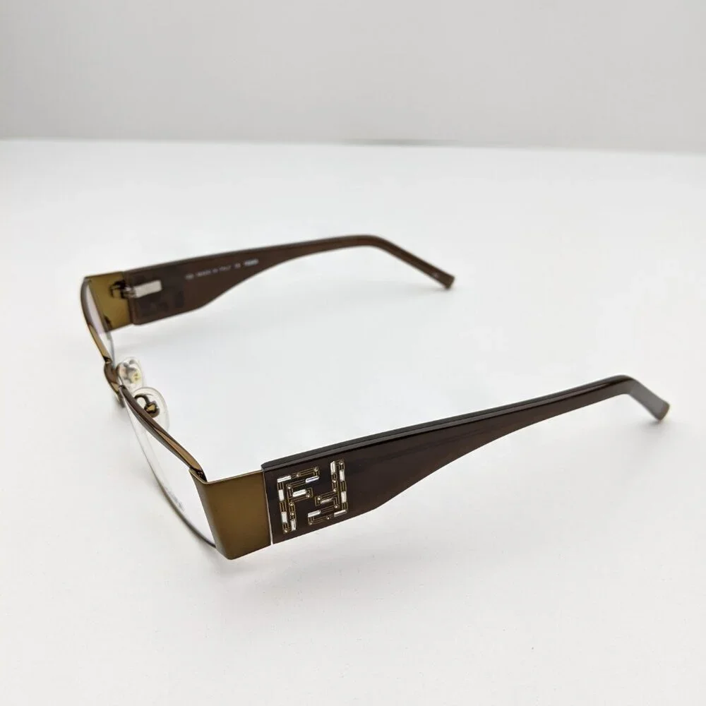 🕶️Made in Italy! Fendi F923R Bronze Eyeglasses 50/16 135 | EUBOX21🕶️ - Picture 4 of 10
